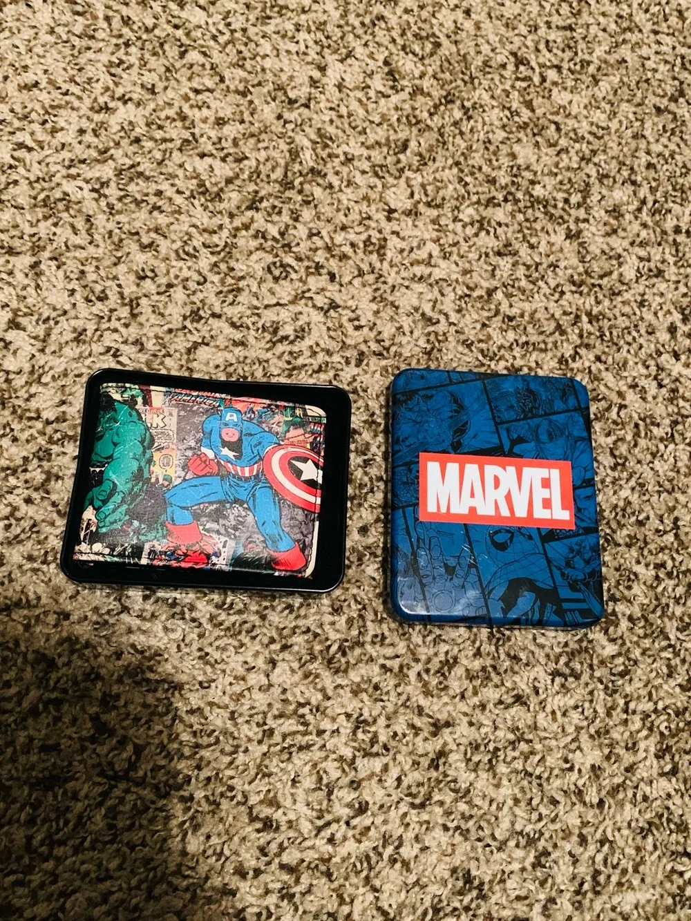 Marvel Hero’s Wallet with Comic Theme (Spider-man,Hulk,Captain America, Etc. NWT